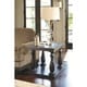 preview thumbnail 2 of 9, Mallacar Rectangular End Table - Black