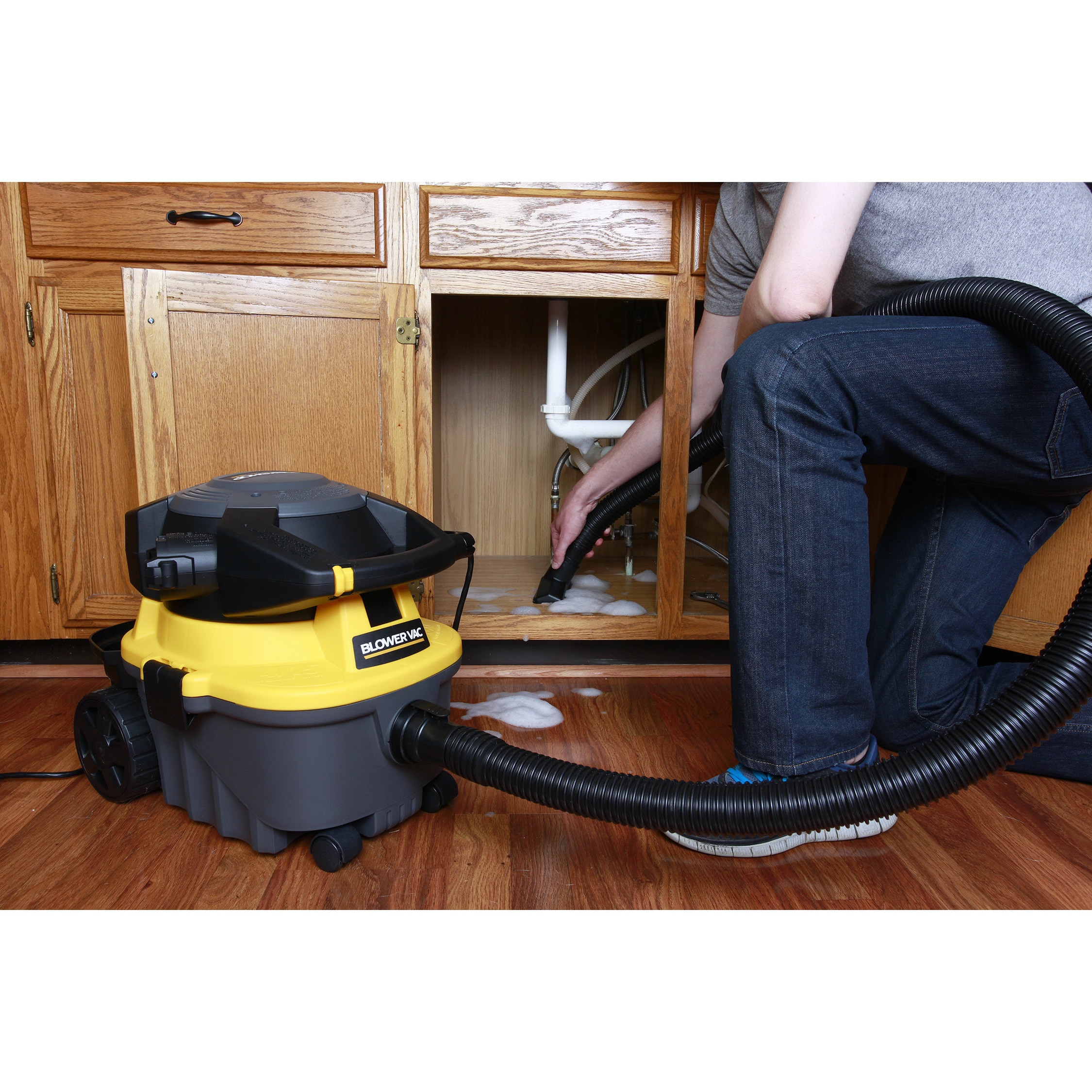 WORKSHOP WS0400DE 4-Gallon 6.0 Peak HP Portable Blower Vacuum