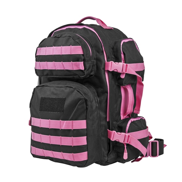 NcStar Tactical Backpack Black w/Pink