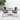 23.5'' Round Aluminum Indoor-Outdoor Table Set with 4 Rattan Chairs