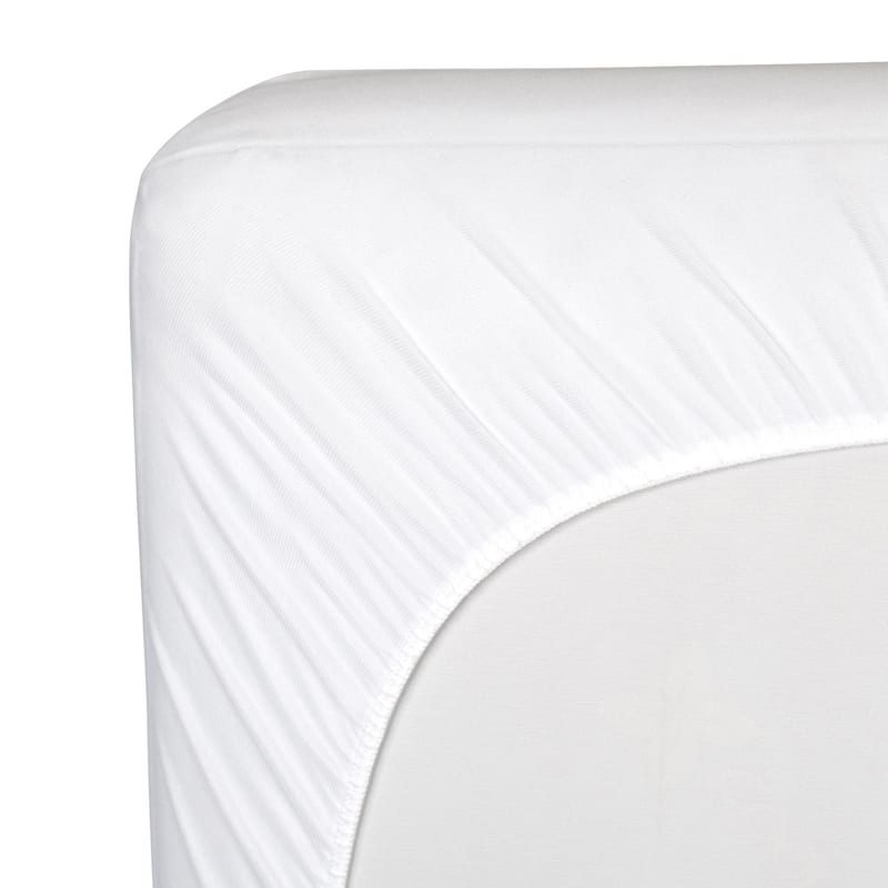 Sealy Healthy Grow Plush Fitted Crib Mattress Pad w/ Waterproof Layer - White