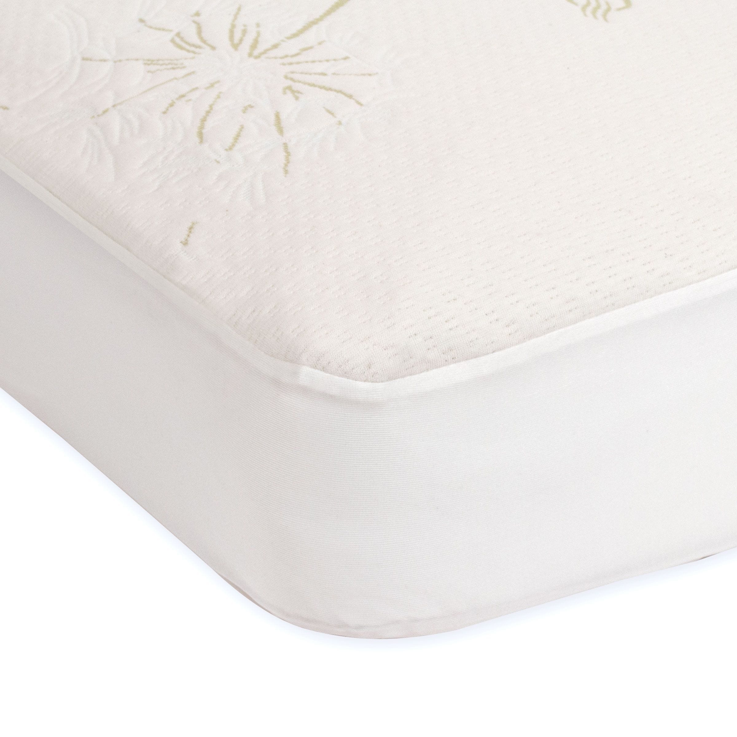 Sealy Allergy Protect Antimicrobial Waterproof Crib Mattress Pad