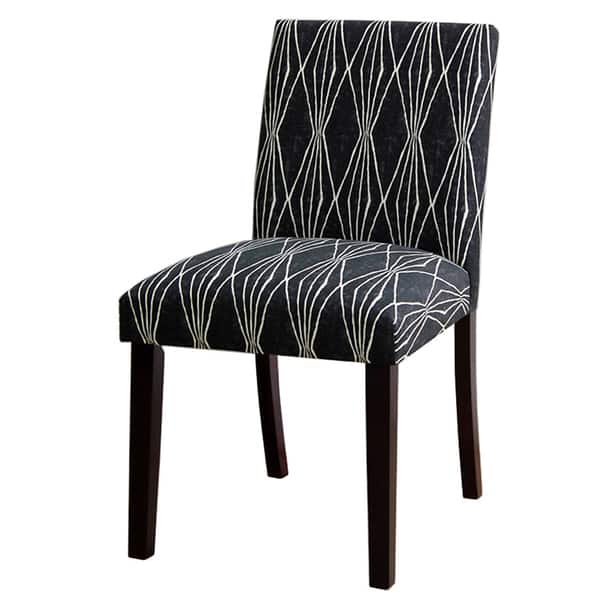 Skyline Furniture Uptown Hand Shapes Coal Dining Chair - Overstock ...
