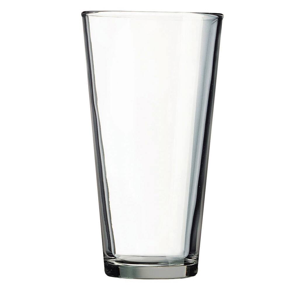 Bottom Pint Glass - Additional Colors Available - 16oz Set of 6