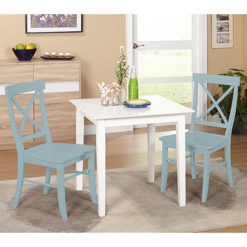 Simple Living 3-piece Ancona Dining Set - Blue