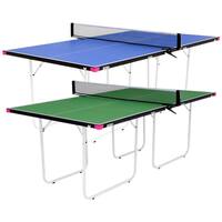 Butterfly Junior 3/4 Size Table Tennis Table - 3 Year Warranty - Foldable with Wheels - Fully Assembled - Mini Ping Pong Table