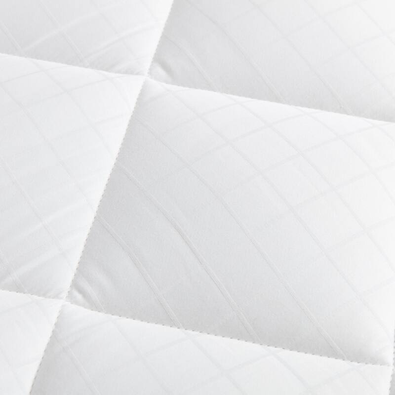 St. James Home 250 Thread Count Stain Resistant Mattress Pad - White