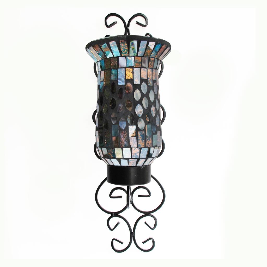 Mosaic Glass Wall Sconce