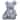 Interior Illusions Plus Graphite Rhinestone Bear Bank  - 8" tall