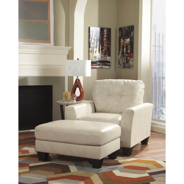 Signature Design By Ashley Paulie Durablend Taupe Ottoman Signature Design By Ashley Paulie Durablend Taupe Ottoman Free Shipping Today 10760863