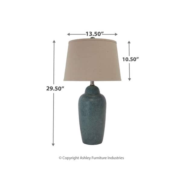 Saher Table Lamp - Green 29.50 Saher Table Lamp - Green 29.50