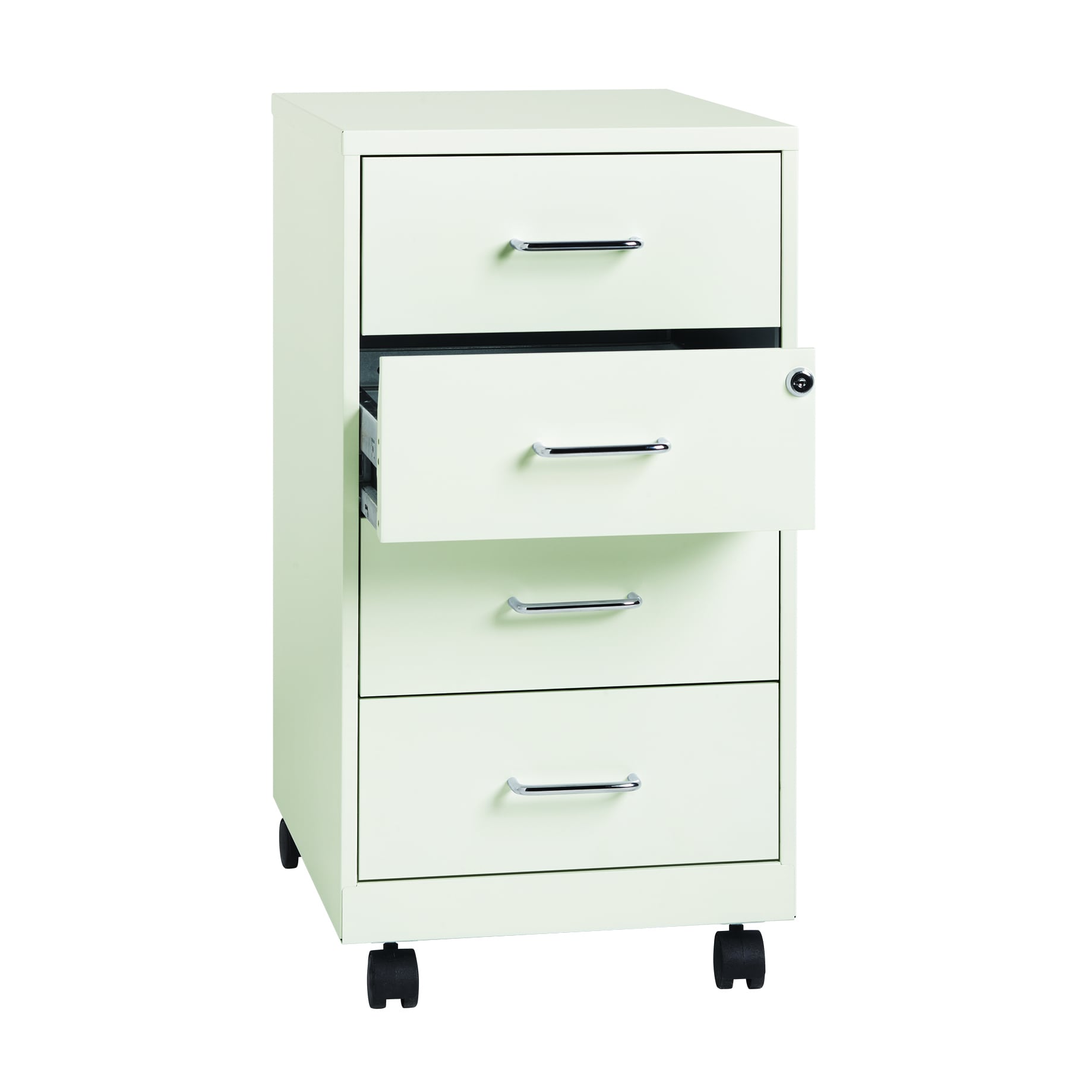 Shop Space Solutions 18 Deep 4 Drawer Mobile Organizer Cabinet