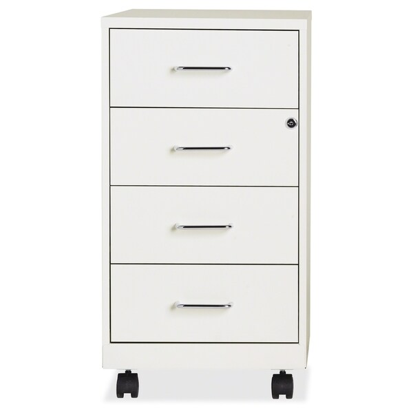 Top Product Reviews For Space Solutions 18in Deep 4 Drawer Metal Vertical File Cabinet Pearl White 18252622 Overstock