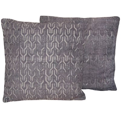 HERAT ORIENTAL Handmade Kilim Throw Pillow, Set of 2 (India) - 20" x 20"