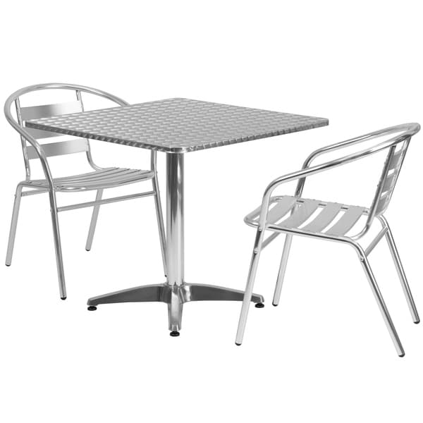 Garden table and 2 chairs sale hot sale