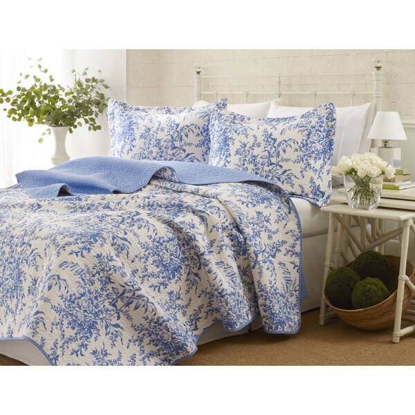 laura-ashley-3-piece-bedford-blue-king-size-reversible-quilt-set-as-is-item-overstock-10763299