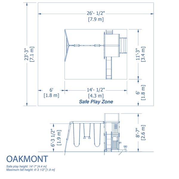 backyard discovery oakmont all cedar wood playset swing set