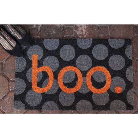 Boo Non-Slip Coir Doormat
