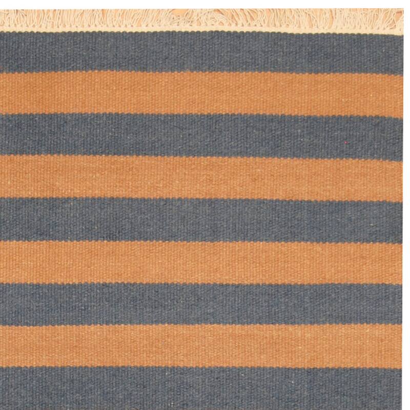 HERAT ORIENTAL 4'6" x 6'7" Handmade One-of-a-Kind Vegetable Dye Wool Kilim - 4'6 x 6'7