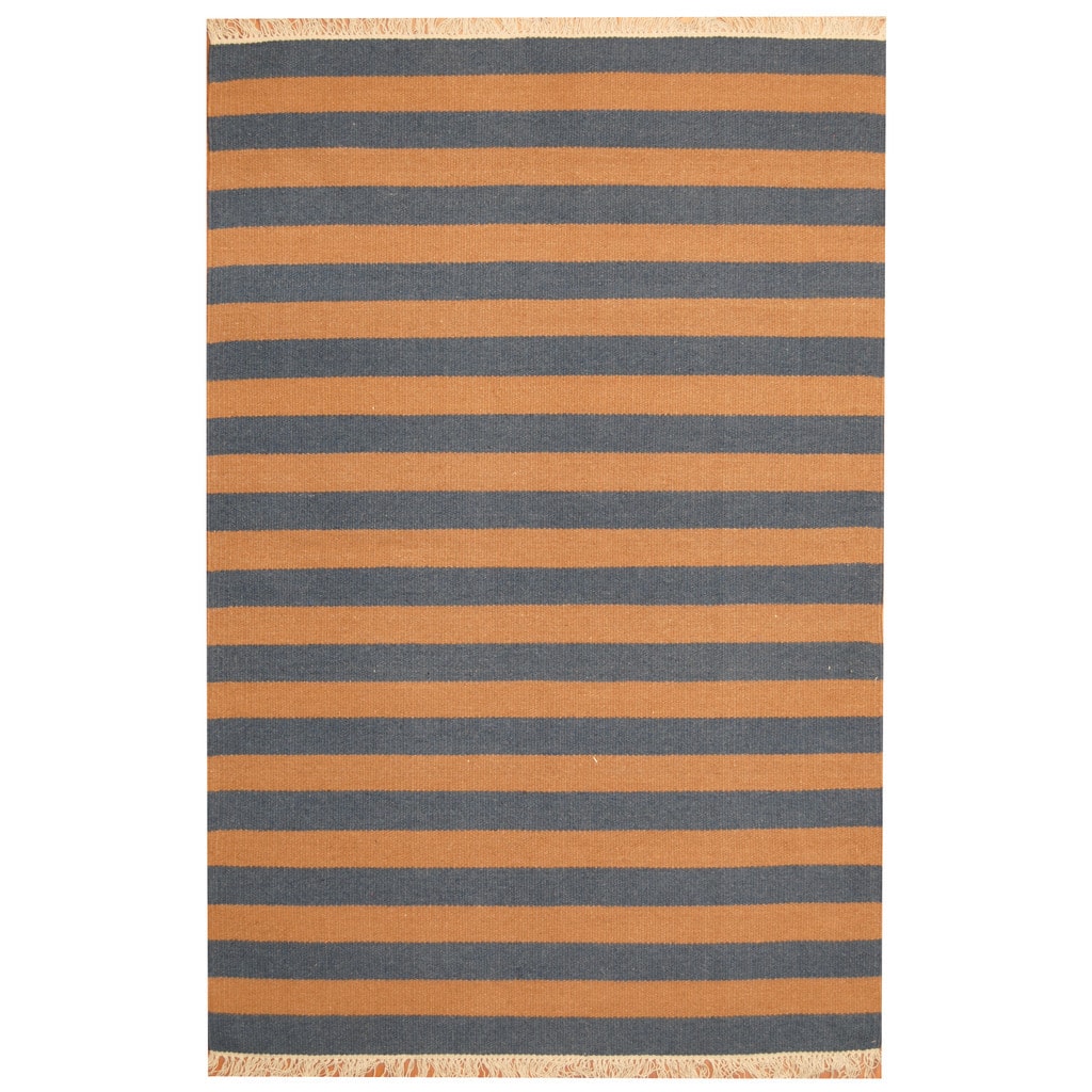 HERAT ORIENTAL 4'6" x 6'7" Handmade One-of-a-Kind Vegetable Dye Wool Kilim - 4'6 x 6'7