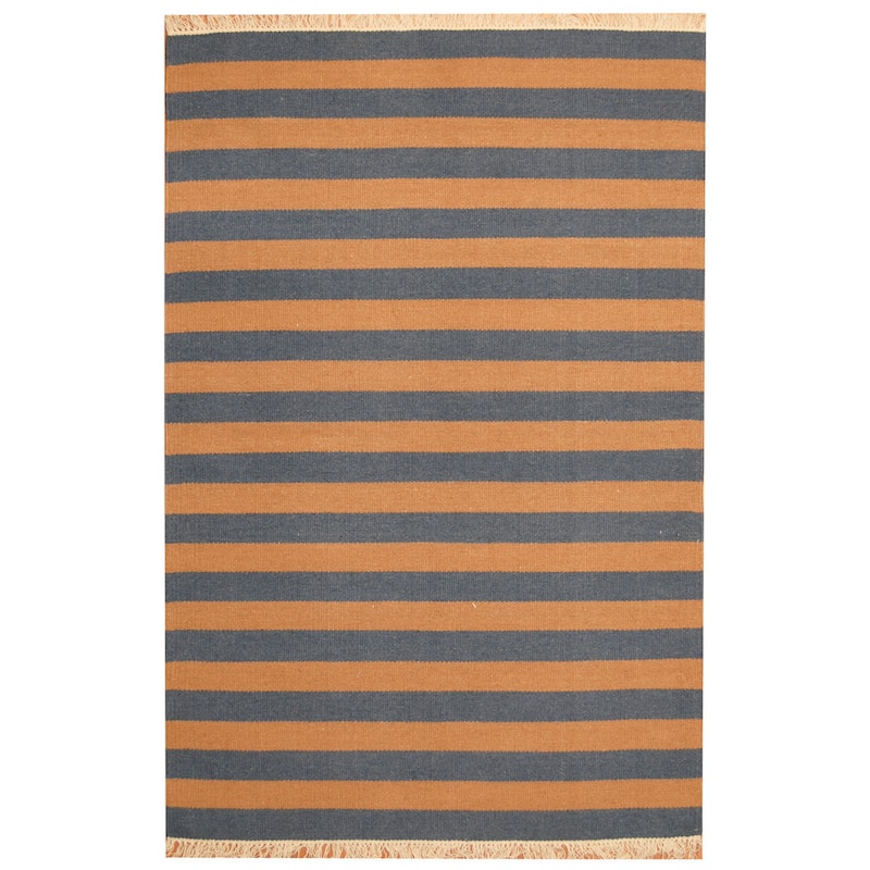 HERAT ORIENTAL 4'6" x 6'7" Handmade One-of-a-Kind Vegetable Dye Wool Kilim - 4'6 x 6'7