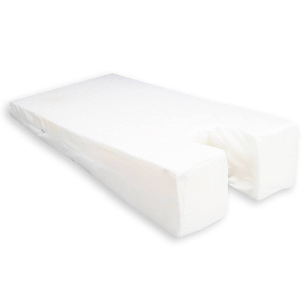 Hermell Face Down Pillow - White