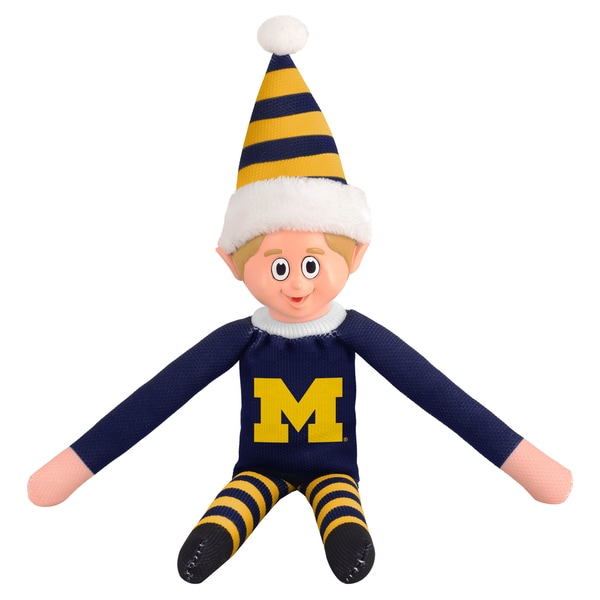 Forever Collectibles Michigan Wolverines NCAA 14-inch Team Elf