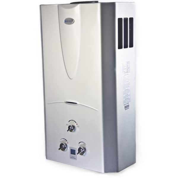 Marey Power Gas 16L Natural Gas Tankless Water Heater with Digital Panel -  Bed Bath u0026 Beyond - 10764379