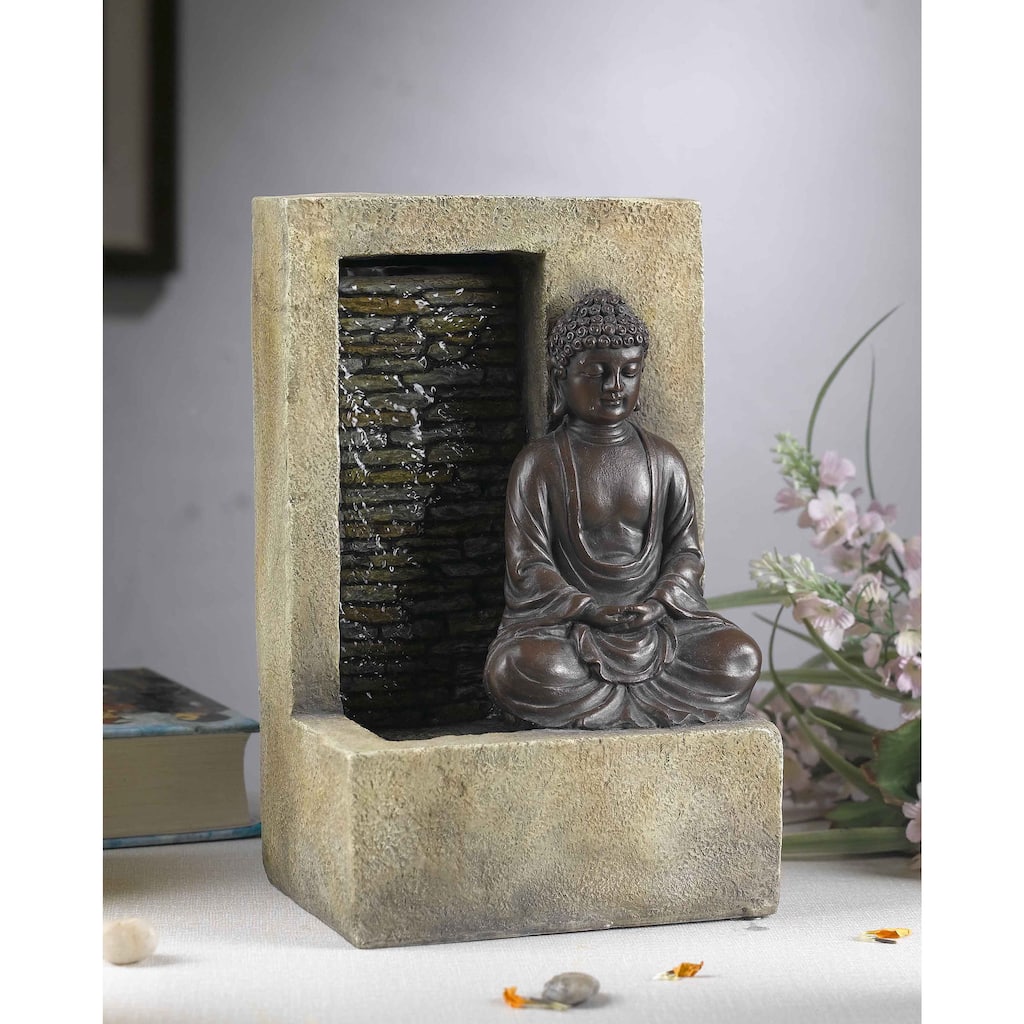 Buddha Tabletop Water Fountain