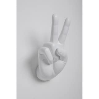 Resin Peace Sign Wall Hook