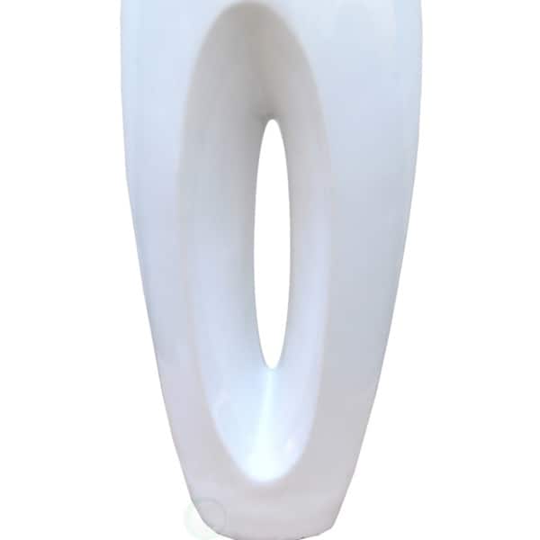 Modern White Large Floor Vase 40 Inch Overstock 10764965 White Large
