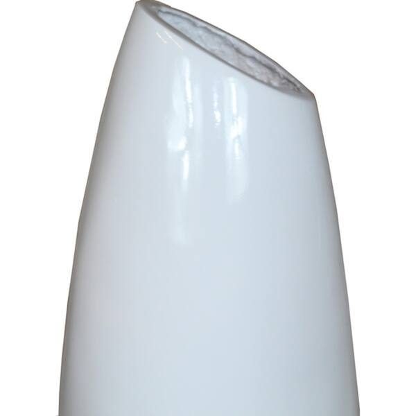 Modern White Large Floor Vase 40 Inch Overstock 10764965 White Large