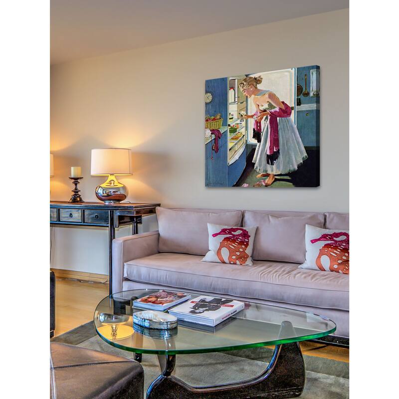 Marmont Hill - 'Prom Momento' by Coburn M. Whitmore Painting Print on Canvas - Multi-Color