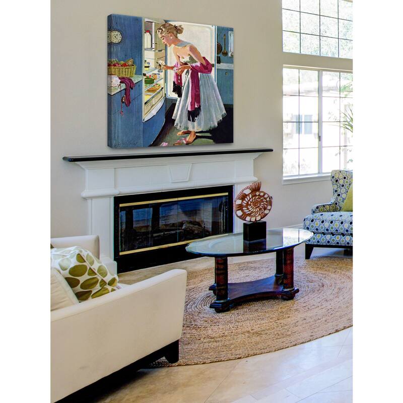 Marmont Hill - 'Prom Momento' by Coburn M. Whitmore Painting Print on Canvas - Multi-Color