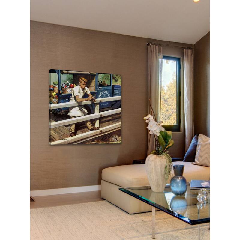 Marmont Hill - 'Rush Order' by Stevan Dohanos Painting Print on Canvas