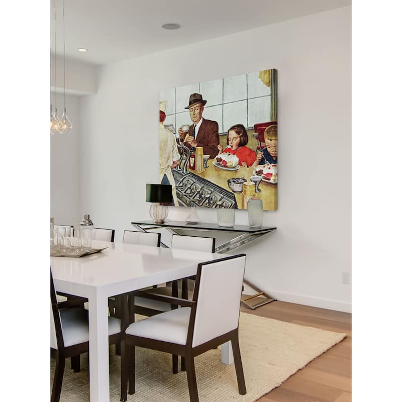 Marmont Hill - 'Banana Split' by Amos Sewell Painting Print on Canvas