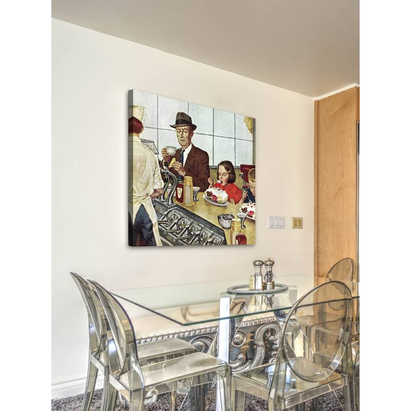 Marmont Hill - 'Banana Split' by Amos Sewell Painting Print on Canvas