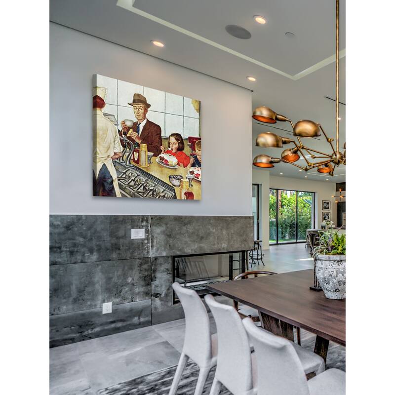 Marmont Hill - 'Banana Split' by Amos Sewell Painting Print on Canvas