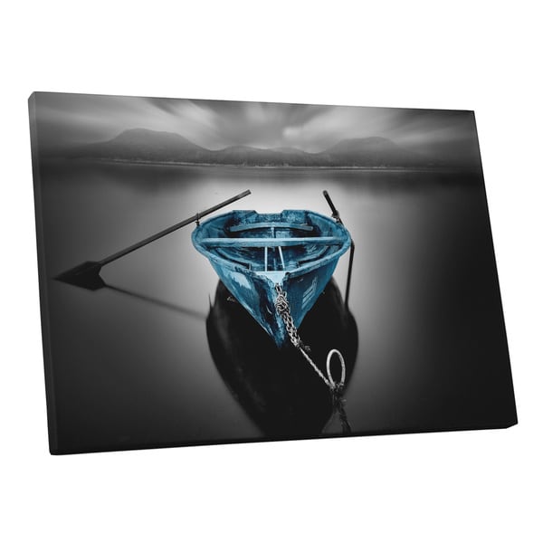 Moises Levy Bote Fugado Dark Pop Gallery Wrapped Canvas Wall Art