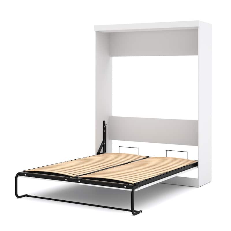 Nebula Queen Murphy Bed with Closet Organizer (90W) by Bestar