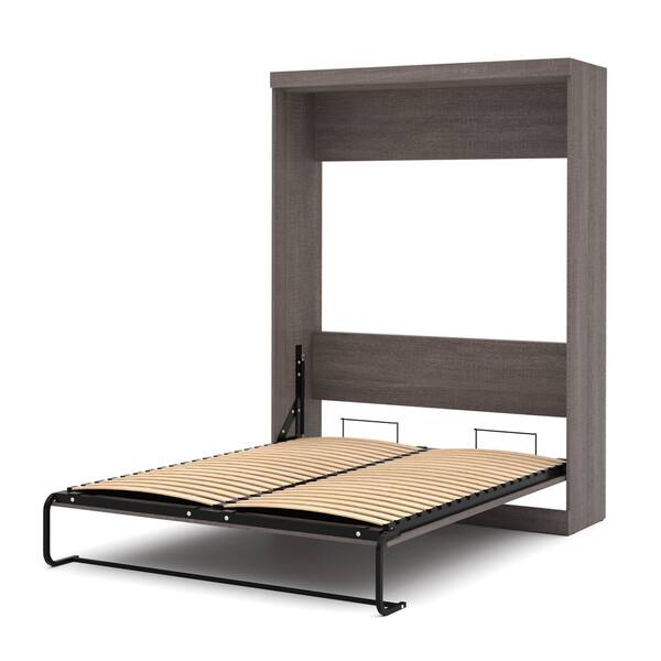 Shop Nebula By Bestar Queen Wall Bed With Two 25 Storage Units