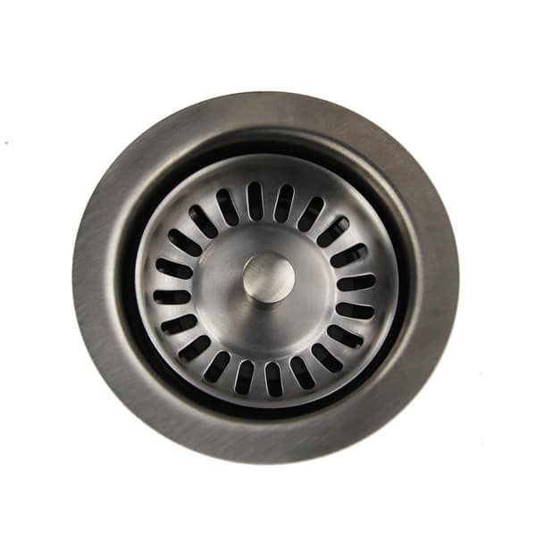 Drain Cover for Kitchen Sink and Garbage Disposal Brushed Stainless St