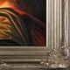 preview thumbnail 3 of 8, La Pastiche Leonardo Da Vinci 'The Virgin of the Rocks' (detail - young woman) Hand Painted Framed Canvas Art