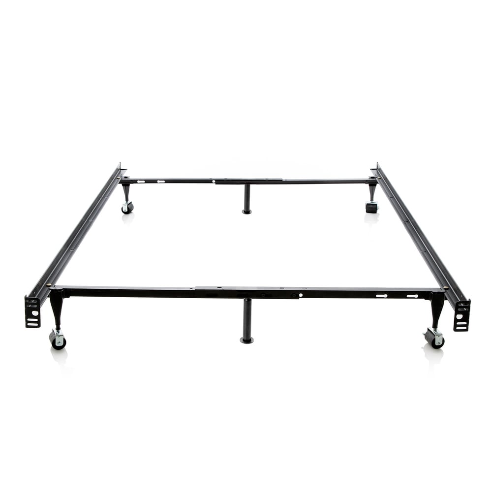 adjustable bed frame with wheels