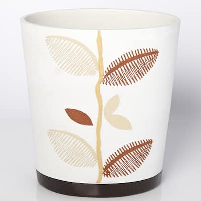 Hand-crafted Ivory Leaf Bath Accessory Collection