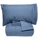 preview thumbnail 19 of 30, Luxury Lightweight Solid 5-piece Bed-In-a-Bag with Sheet Set Denim - Twin - 4 Piece