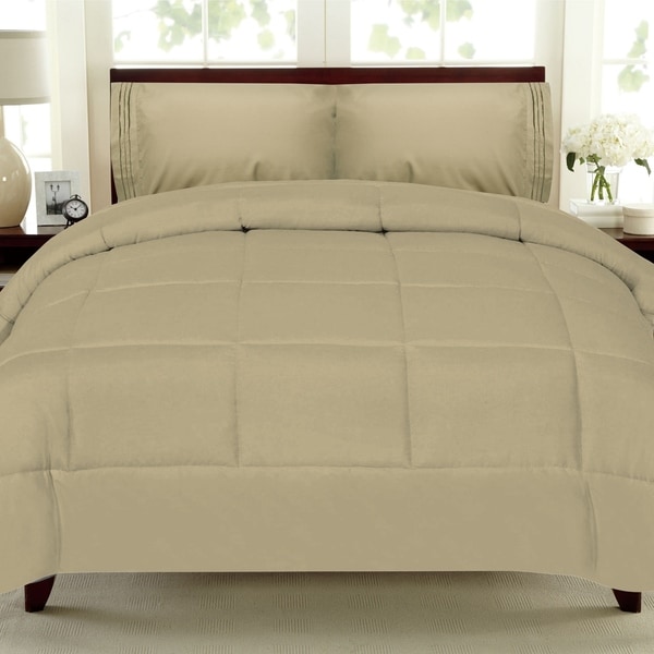 Luxury 5 Piece Bed-In-A-Bag Down Alternative Comforter /& Sheet Set 12 Colors