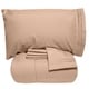 preview thumbnail 31 of 30, Luxury Lightweight Solid 5-piece Bed-In-a-Bag with Sheet Set Taupe - Full - 5 Piece