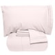 preview thumbnail 25 of 30, Luxury Lightweight Solid 5-piece Bed-In-a-Bag with Sheet Set Pale Pink - King - 5 Piece