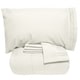 preview thumbnail 23 of 30, Luxury Lightweight Solid 5-piece Bed-In-a-Bag with Sheet Set Ivory - Queen - 5 Piece